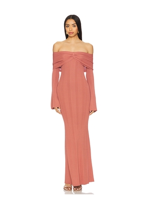 Lovers and Friends Danika Maxi Dress in Rose. Size L. Also in XS, S.
