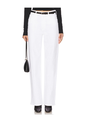 MOTHER The Dodger Sneak Jeans in White. Size 26. Also in 32, 33, 34.