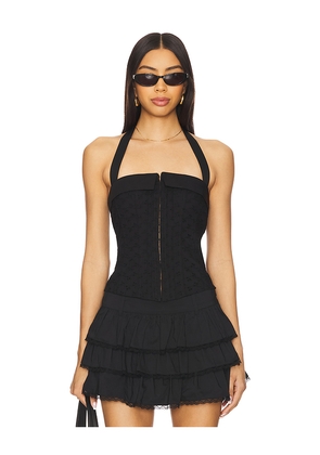 NIA Warren Corset in Black. Size M. Also in S, XS, L.