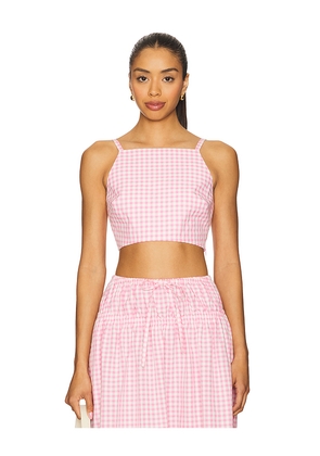 Lovers and Friends Aimee Crop Top in Pink. Size M. Also in XS, S, XL.