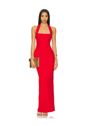 Nookie Boulevard Maxi Dress in Red. Size M. Also in L, S.