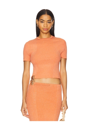 OSIS STUDIO Kelly Top in Orange. Size S. Also in XS, M.