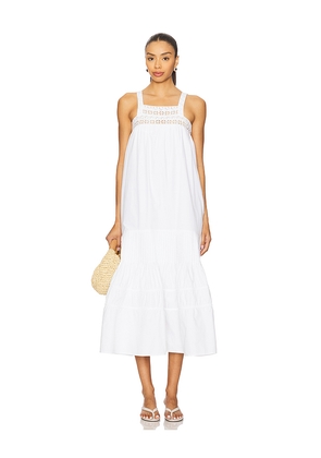 Maude Club Sylvie Dress in White. Size S. Also in L, M, XS.