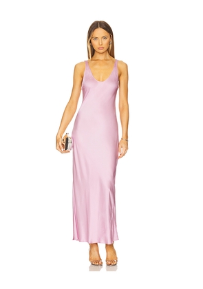 L'AGENCE Akiya Tank Dress in Lavender. Size XL. Also in L.
