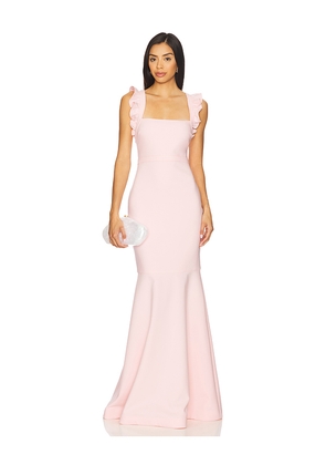 LIKELY Hara Gown in Rose. Size 0. Also in 2, 6.