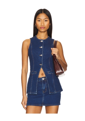 MORE TO COME Maeve Top in Blue. Size S. Also in L, M, XL, XS, XXS.