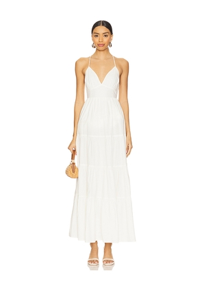 LSPACE Laina Dress in White. Size M. Also in L, XL.