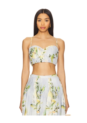 NICHOLAS Crina Bra Top in Baby Blue. Size 2. Also in 10, 6.