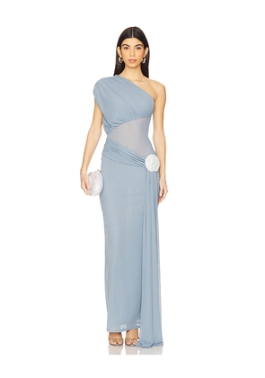 Lovers and Friends Lea Gown in Blue. Size M. Also in XL, XS.