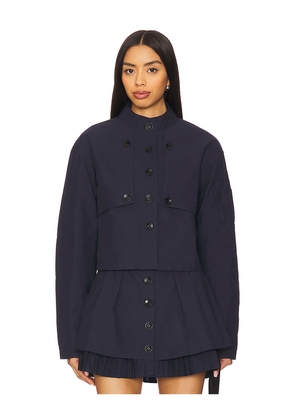 OSIS STUDIO Ayla Jacket in Navy. Size M. Also in L.