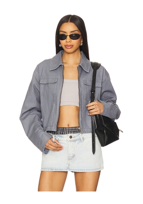 LIONESS Nautica Jacket in Slate. Size M. Also in XL, XS.