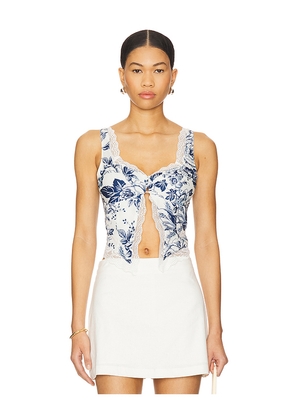 MORE TO COME Juju Top in White. Size M. Also in L, XL, XS.