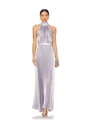 L'IDEE Eden Dress in Metallic Silver. Size 14/XL. Also in 8/S, 6/XS, 12/L.