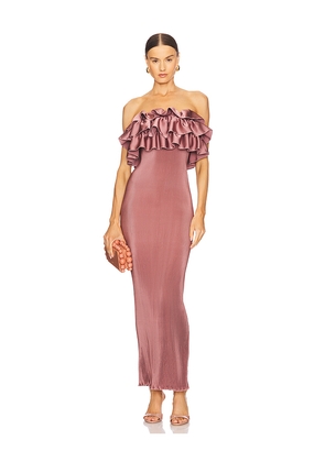 L'IDEE Paris Tube Dress in Mauve. Size 12/L. Also in 8/S, 6/XS, 10/M, 14/XL.