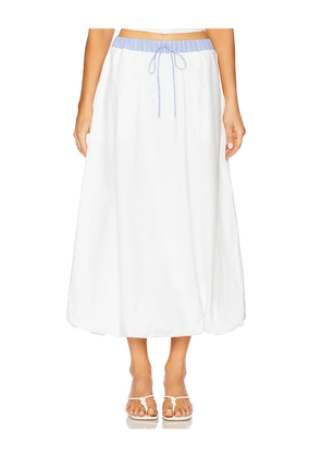 NIA Victoria Skirt in White. Size M. Also in L, S.