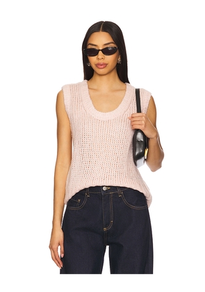 Lovers and Friends Poppie Sweater Vest in Rose. Size M. Also in XS, S, L.