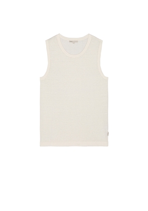 onia Linen Sweater Tank in Cream. Size S. Also in L.
