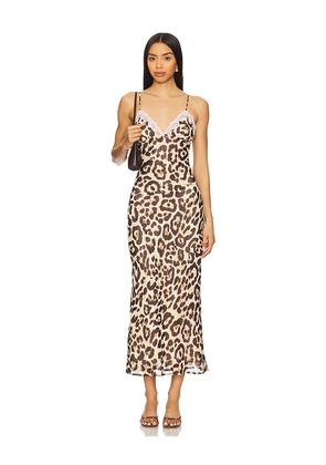 NIA Jasmine Dress in Brown. Size M. Also in S.