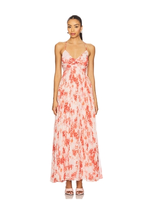 MORE TO COME Darcie Maxi Dress in Pink. Size M. Also in L, S, XS, XXS.