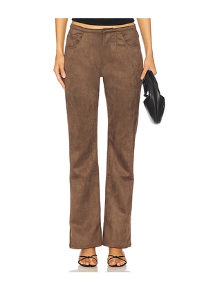 LIONESS Charismatic Pant in Brown. Size M. Also in XXS, XS, S, L, XL, XXL.