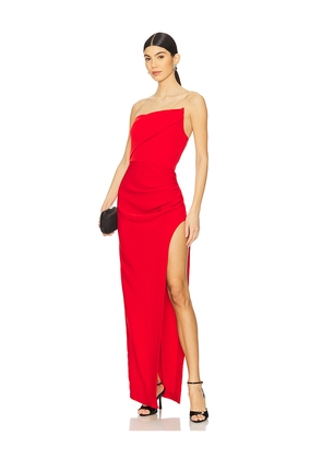 NBD Ilda Maxi Dress in Red. Size M. Also in XS, S, L, XL.