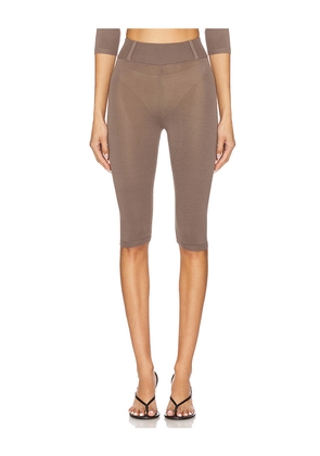 Miaou Harley Capri in Taupe. Size M. Also in XXS, XS, S, L, XL.