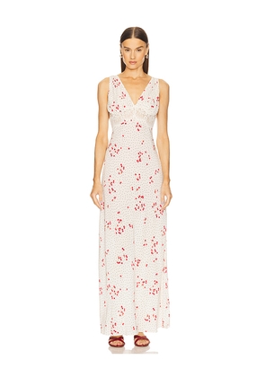 L'Academie by Marianna Hallie Maxi Dress in Ivory. Size M. Also in L, XL.
