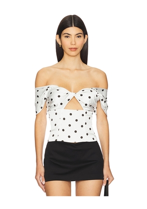 MORE TO COME Mabelle Top in White. Size S. Also in M.