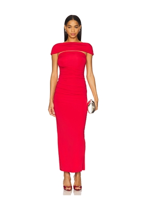 Lovers and Friends Emmi Maxi Dress in Red. Size M. Also in L, S, XS, XXS.