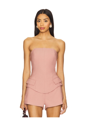 Nonchalant Label Georgia Top in Rose. Size M. Also in S.