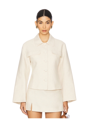 L'Academie by Marianna Ami Jacket in Beige. Size M. Also in L.