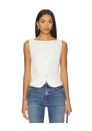 Lovers and Friends Jackie Top in White. Size S. Also in XS, XL.