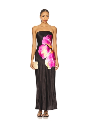 LSPACE Spring in Love Dress in Black. Size S. Also in XL, XS.