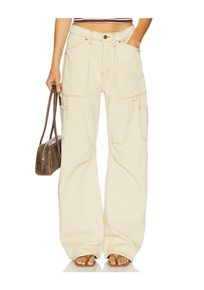 LIONESS Miami Vice Pant in Beige. Size M. Also in XXS, XS, S, L, XL, XXL.
