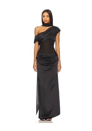 LPA Gaia Gown in Black. Size M. Also in XXS, XS, S, L.