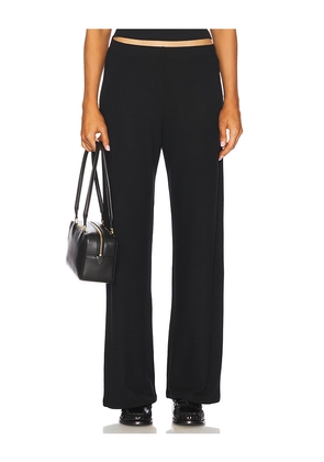 LESET Lauren Wide Leg Pant in Black. Size M. Also in XL.