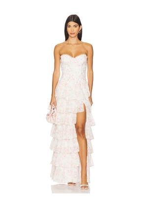 MAJORELLE Deidre Gown in White. Size XL. Also in L.