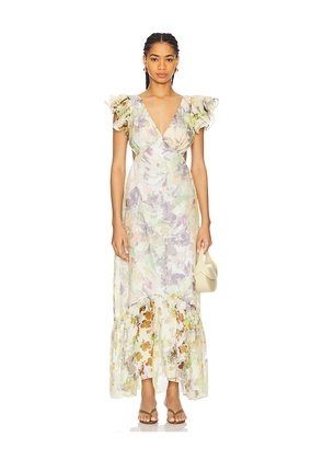 MISA Los Angeles Septima Dress in Green. Size M. Also in XS, S, L.