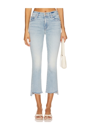 MOTHER The Insider Crop Step Fray in Blue. Size 27. Also in 28, 29, 30.