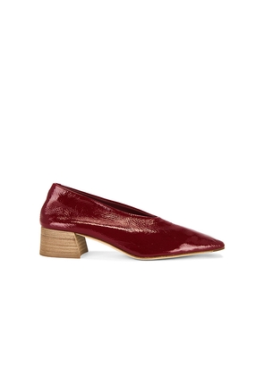 Miista Bibi Court Heel in Red. Size 37. Also in 36, 38, 39, 40.