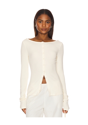 Lovers and Friends Jeanna Top in Cream. Size S. Also in XS, M.