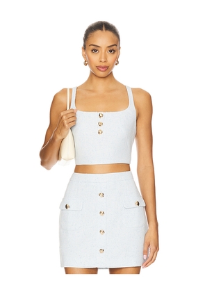 Karina Grimaldi Sunny Top in Baby Blue. Size M. Also in L, S.