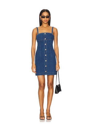 Karina Grimaldi Rio Denim Mini Dress in Blue. Size S. Also in XS.