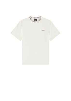 Maui and Sons Break Neck Tee in Cream. Size M. Also in S, L.