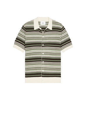 NN07 Nolan Polo Cardigan 6686 in Green. Size S. Also in M.