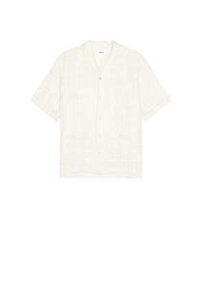 NN07 Ben Short Sleeve Shirt 5026 in White. Size S. Also in L, XL/1X.