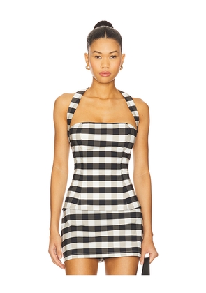 Lovers and Friends Monroe Top in Black,Grey. Size M. Also in XS, S, L, XL.