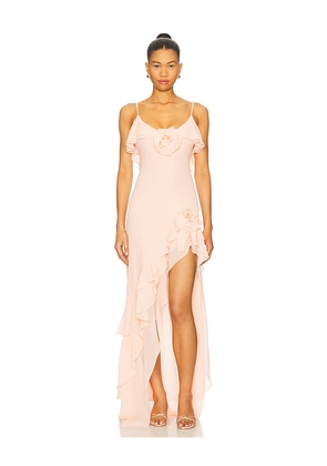 Lovers and Friends Anisa Gown in Blush. Size M. Also in L, S, XS.