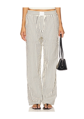 LIONESS Cobain Wide Leg in Cream. Size S. Also in XXS, XS.