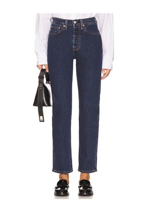 LEVI'S 501 Straight Leg Jeans in Blue. Size 25. Also in 24, 26, 28, 29, 30, 32.